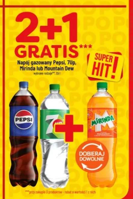 Napój gazowany Pepsi +3 warianty