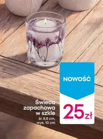 Świeca zapachowa w szkle