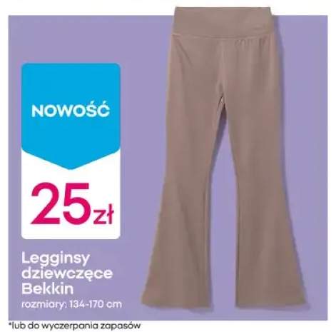 Legginsy dziewczęce Bekkin