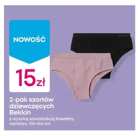 Szorty dziewczęce Bekkin 2-pak