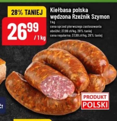 Kiełbasa polska wędzona Rzeźnik Szymon