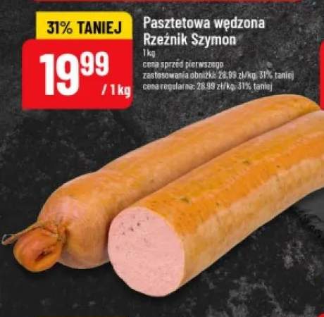 Pasztetowa wędzona Rzeźnik Szymon
