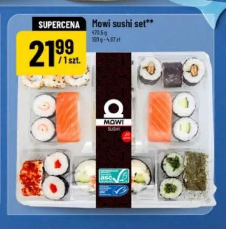 Mowi sushi set