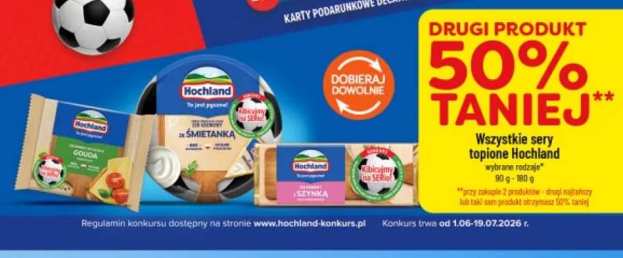 Sery topione Hochland +3 warianty
