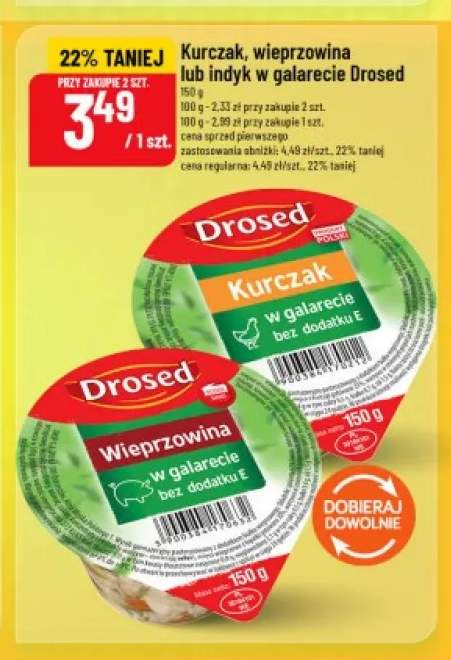 Kurczak w galarecie Drosed +2 warianty