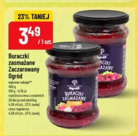 Buraczki zasmażane Zaczarowany Ogród