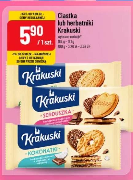 Ciastka Krakuski +2 warianty