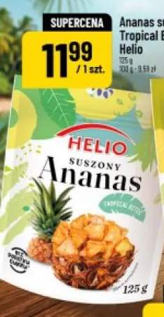 Ananas suszony Helio Tropical Bites