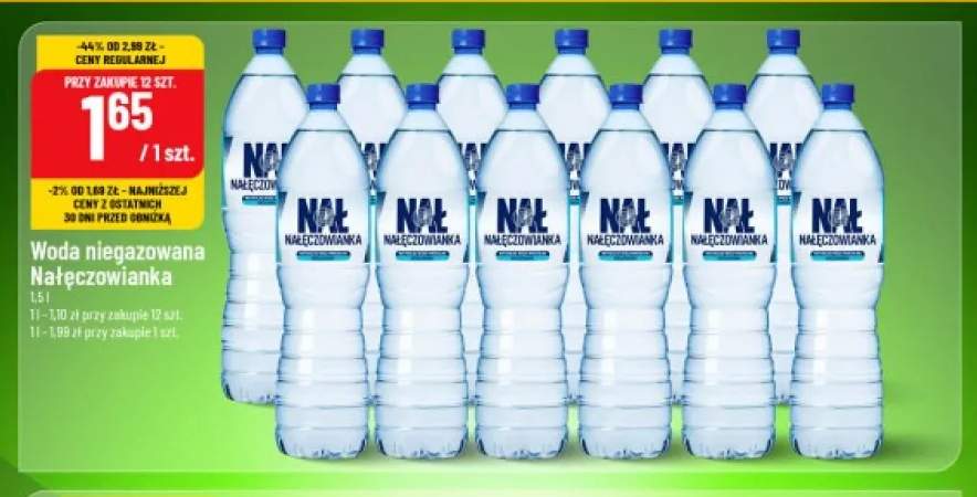 Woda niegazowana Nałęczowianka