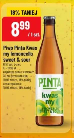Piwo Pinta Kwas my lemoncello sweet & sour