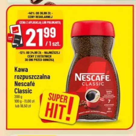 Kawa rozpuszczalna Nescafé Classic