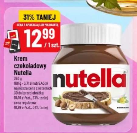 Krem czekoladowy Nutella