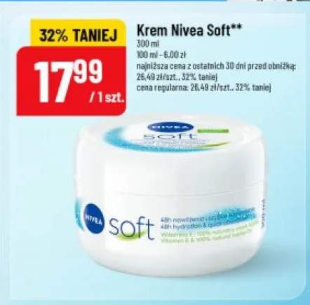 Krem do twarzy i ciała Nivea Soft