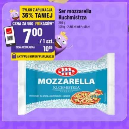 Ser mozzarella Kuchmistrz Mlekpol
