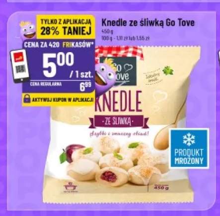 Knedle ze śliwką Go Tove