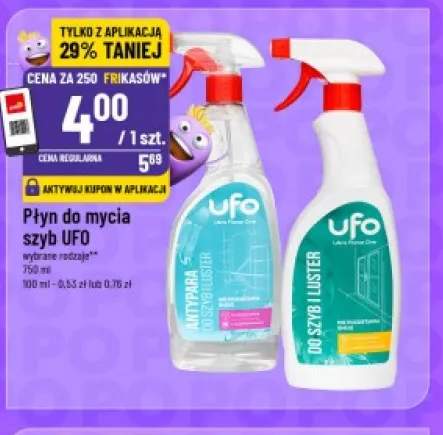 Płyn do mycia szyb UFO Antypara +1 wariant