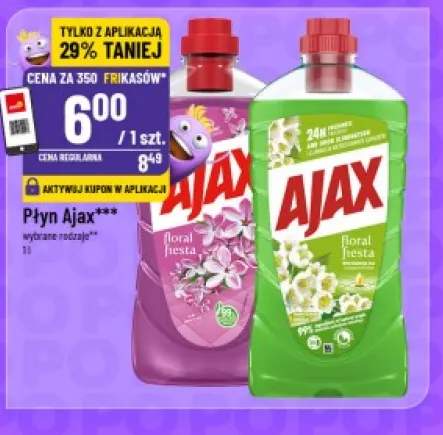 Płyn uniwersalny Ajax Floral Fiesta czerwony +1 wariant