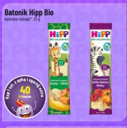 Batonik Hipp Bio Banany Jabłka +1 wariant