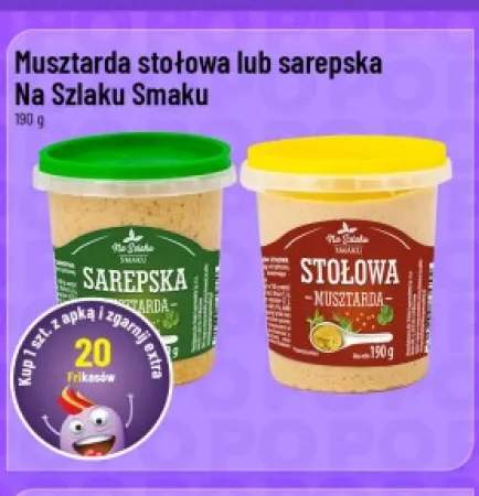 Musztarda sarepska Na Szlaku Smaku +1 wariant