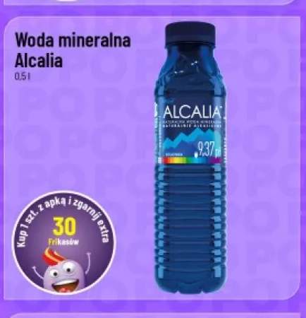 Woda mineralna Alcalia
