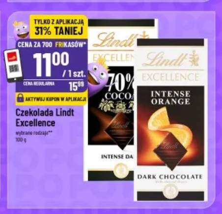 Czekolada Lindt Excellence 70% Cocoa +1 wariant