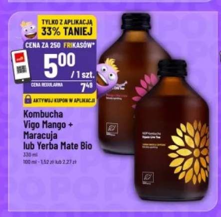 Kombucha Vigo Mango + Marakuja +1 wariant