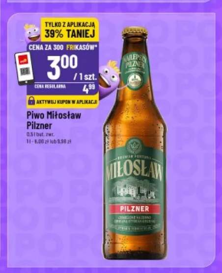 Piwo Miłosław Pilzner