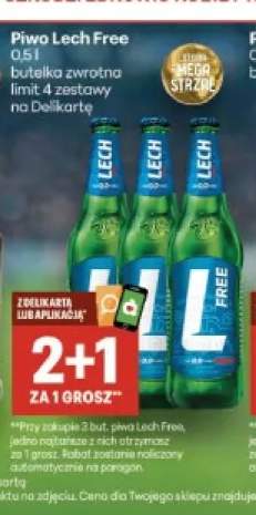 Piwo bezalkoholowe Lech Free +2 warianty