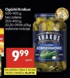 Ogórki konserwowe Krakus