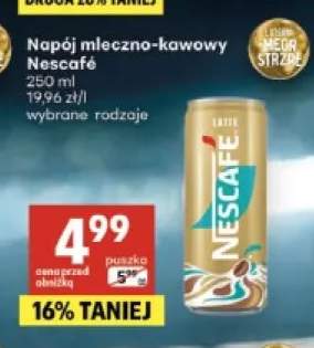 Napój mleczno-kawowy Nescafé Latte