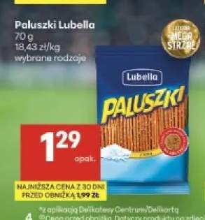 Paluszki z solą Lubella