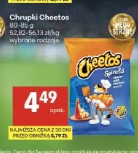 Chrupki Cheetos Spirals Cheese & Ketchup