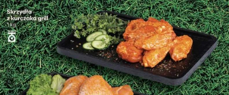 Skrzydła z kurczaka grill