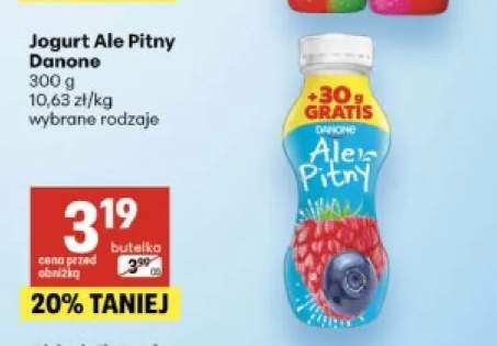 Jogurt Ale Pitny Danone