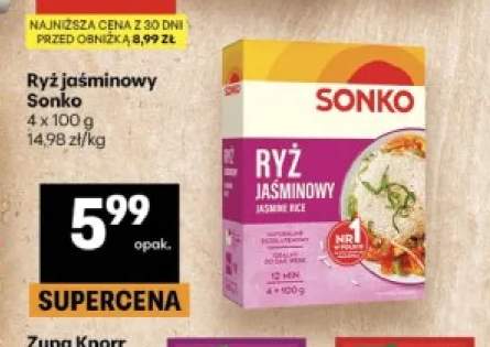Ryż jaśminowy Sonko 4-pak