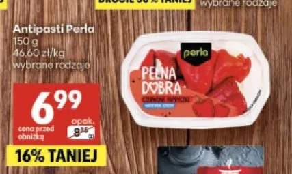 Antipasti czerwone papryczki nadziewane serkiem Perla
