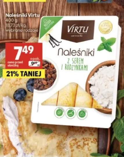 Naleśniki z serem i rodzynkami Virtu
