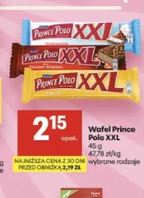 Wafel Prince Polo XXL Solony Karmel +2 warianty