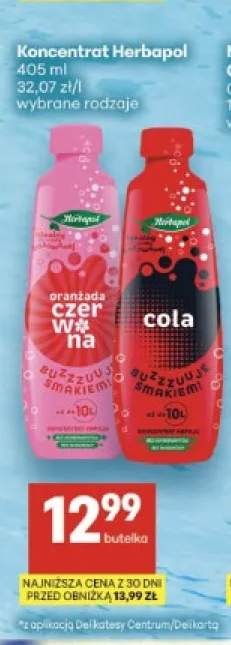Koncentrat Herbapol Oranżada Czerwona +1 wariant