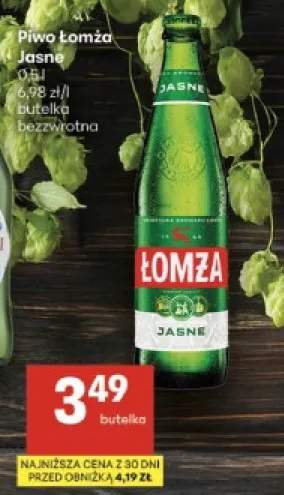 Piwo Łomża Jasne