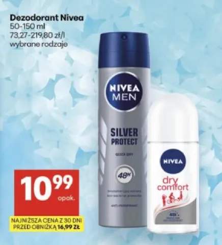 Dezodorant męski Nivea Men Silver Protect +1 wariant