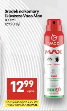 Środek na komary i kleszcze Vaco Max