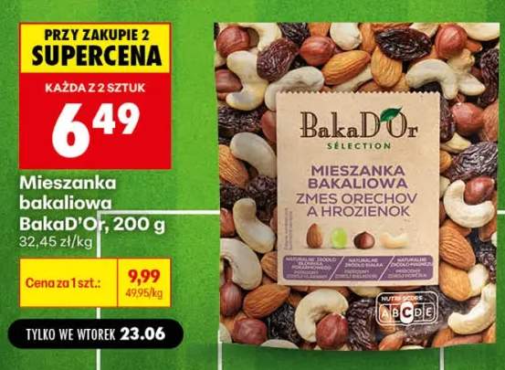 Mieszanka bakaliowa BakaD'Or