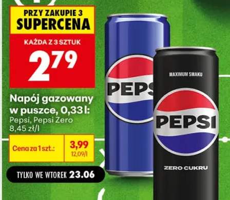 Napój gazowany Pepsi +1 wariant