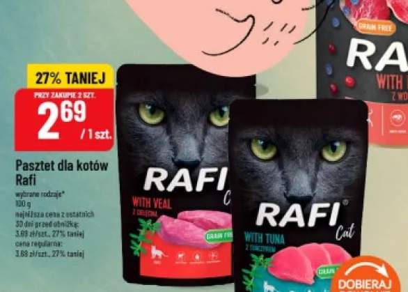 Pasztet dla kotów Rafi