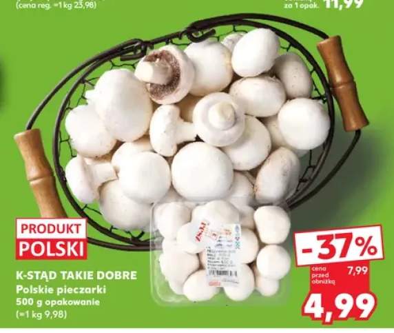 Polskie pieczarki K-Stąd Takie Dobre