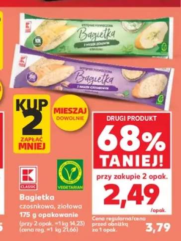 Bagietka czosnkowa Classic
