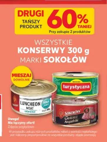 Konserwy Sokołów +3 warianty