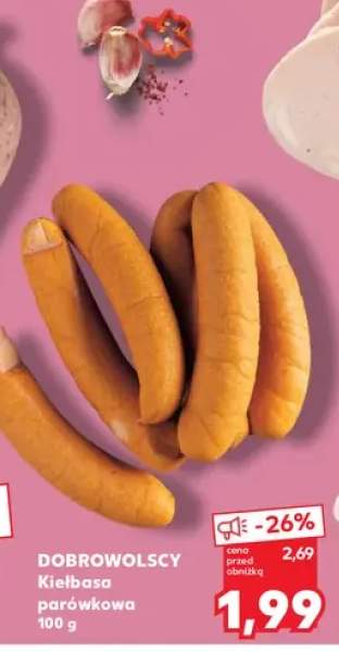 Kiełbasa parówkowa Dobrowolscy