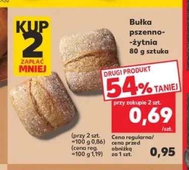 Bułka pszenno-żytnia